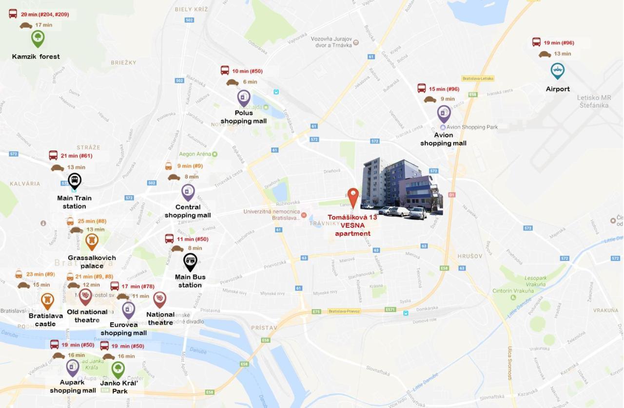 维斯纳便捷公寓 布拉迪斯拉发 外观 照片